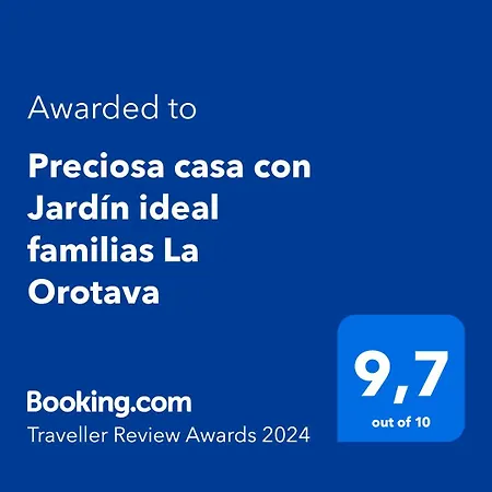 Feriehus Orotava Garden House Perfect For Families