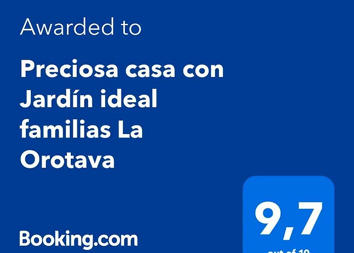 Hébergement de vacances Orotava Garden House Perfect For Families